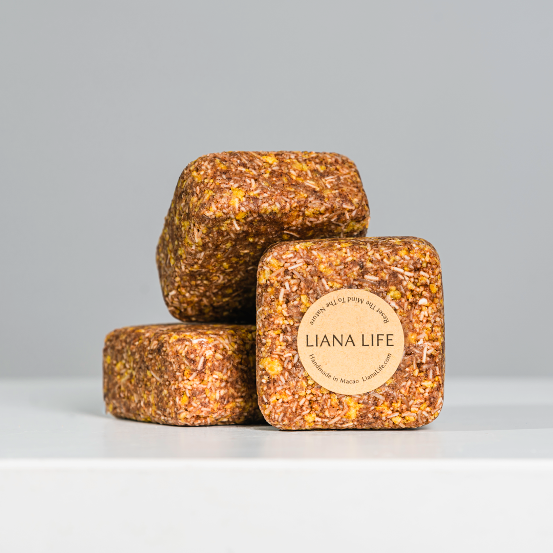 黃薑洗髮餅・髮根生長